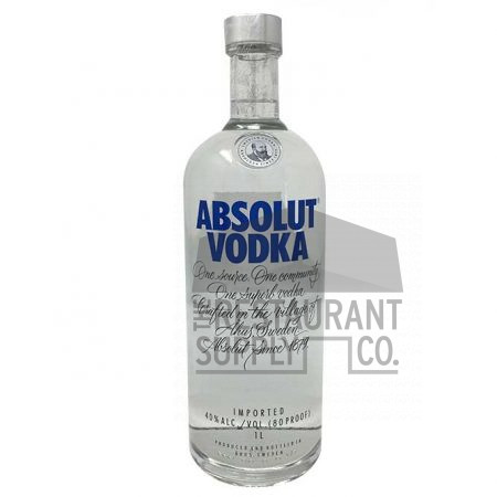 absolut vodka liter