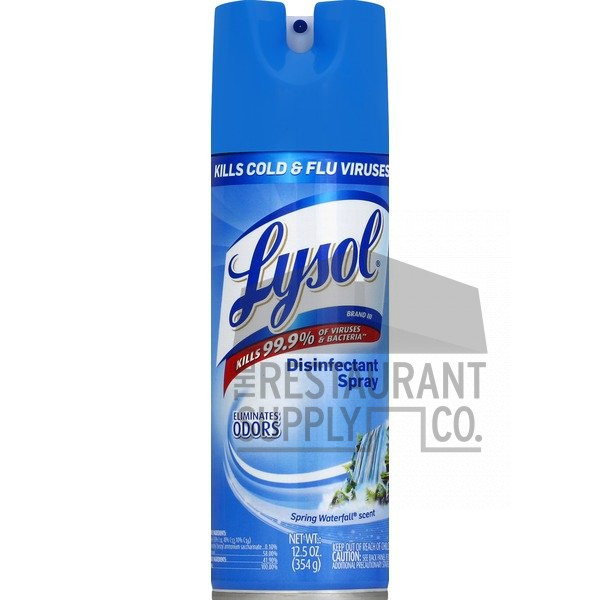Lysol Spring Waterfall Disinfectant Spray 12.5oz